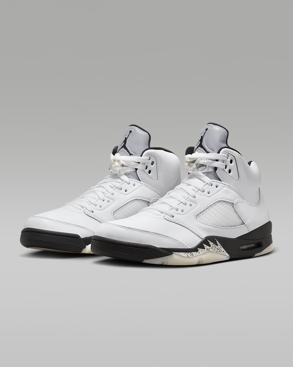 Air Jordan 5 Retro "White and Black"
Men's Shoes